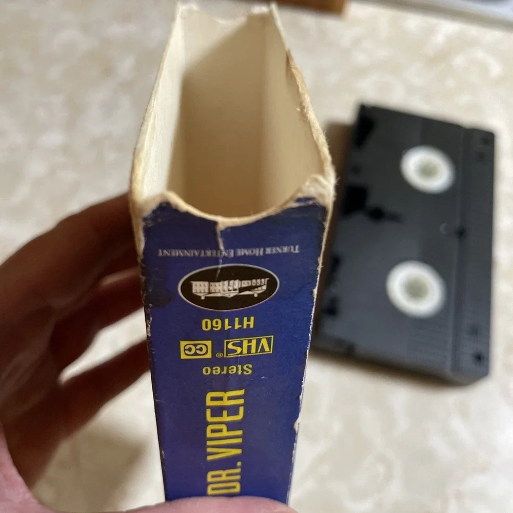RARE !!! Vintage SWAT KATS -The Radical Squadron - Deadly Dr. Viper - VHS